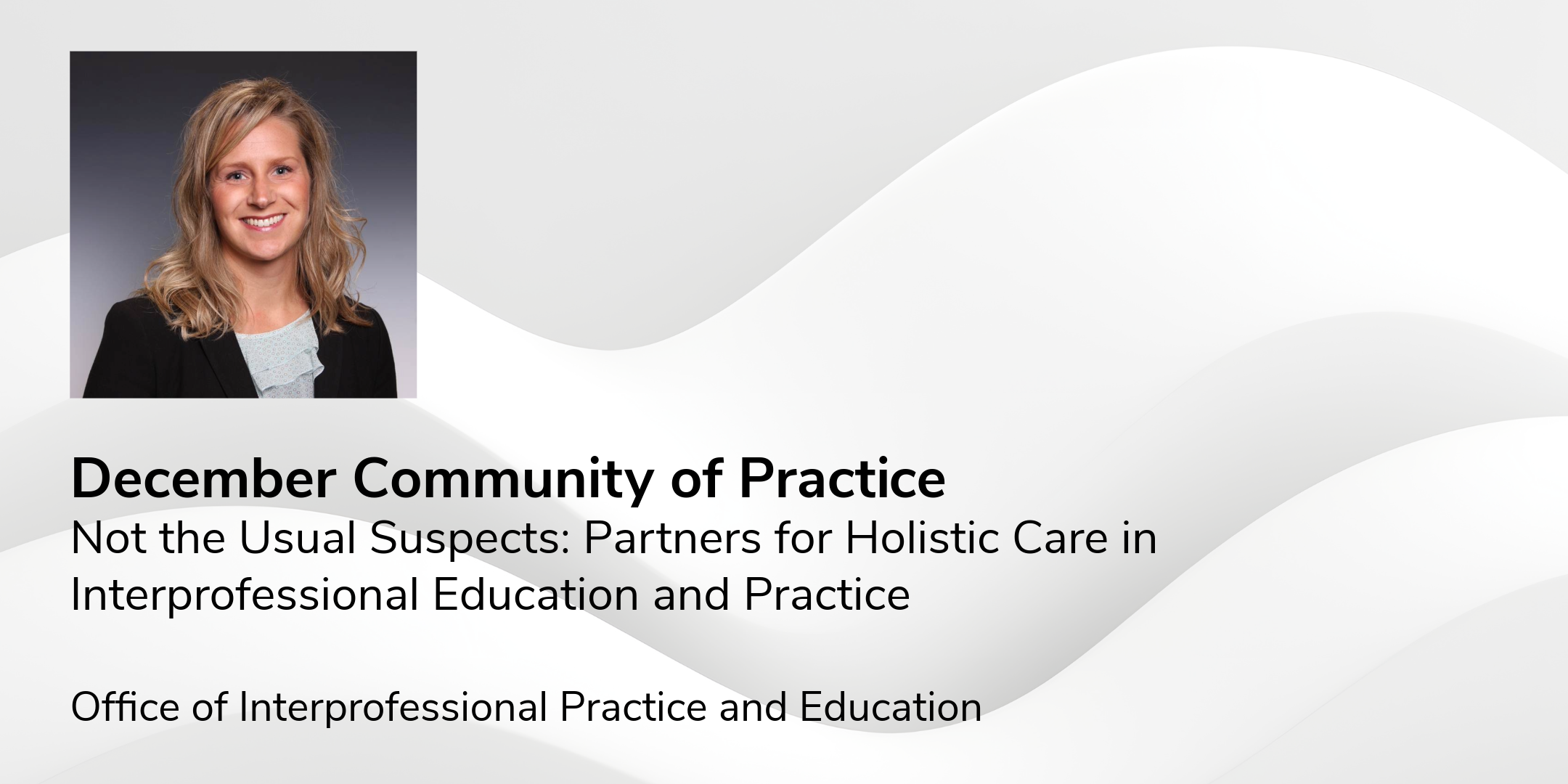 Image of January Community of Practice speaker, Rebecca Henderson