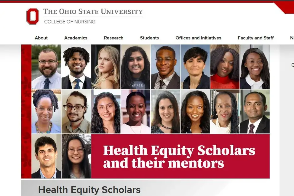 photos and headshots of the health equity scholars at osu